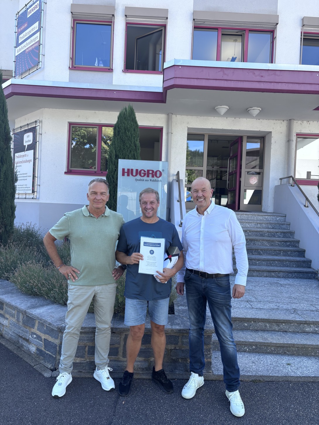 35 Jahre im Unternehmen – das ist eine ganz besondere Freude und ein toller Anlass zum Feiern.