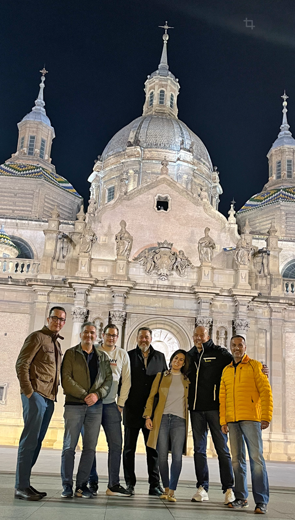 Die Besichtigung der bekannten Basílica de Nuestra Señora del Pilar durfte natürlich nicht fehlen…